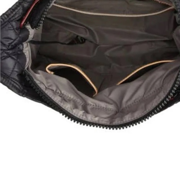 MZ WALLACE Parker Black Quilted Shoulder Bag NWT - Picture 4 of 11